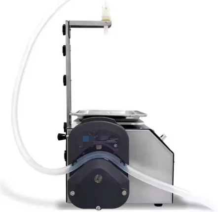 CSY-L13 Gravimetric Peristaltic Filler 13L/Min Automatic Liquid Filling Machine with Precision Scale for Perfume/Essential Oil 
CSY-L13 Gravimetric Peristaltic Filler 13L/Min Automatic Liquid Filling Machine with Precision Scale for Perfume/Essential Oil