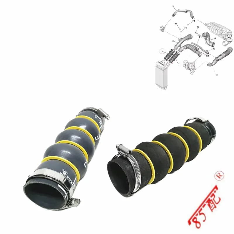 Intercooler Radiator Hose 0382NN 9683725580 9686000180 For Peugeot 308 3008 5008 1.6HDI Citroen BERLINGO C4 2009-2018
Intercooler Radiator Hose 0382NN 9683725580 9686000180 For Peugeot 308 3008 5008 1.6HDI Citroen BERLINGO C4 2009-2018