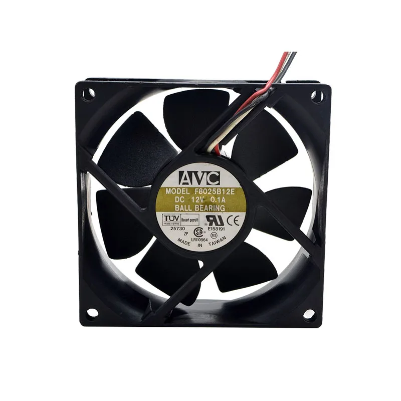NEW ORIGINAL F8025B12E 12V 0.1A 8025 80*80*25mm 8cm COOLING FAN
NEW ORIGINAL F8025B12E 12V 0.1A 8025 80*80*25mm 8cm COOLING FAN