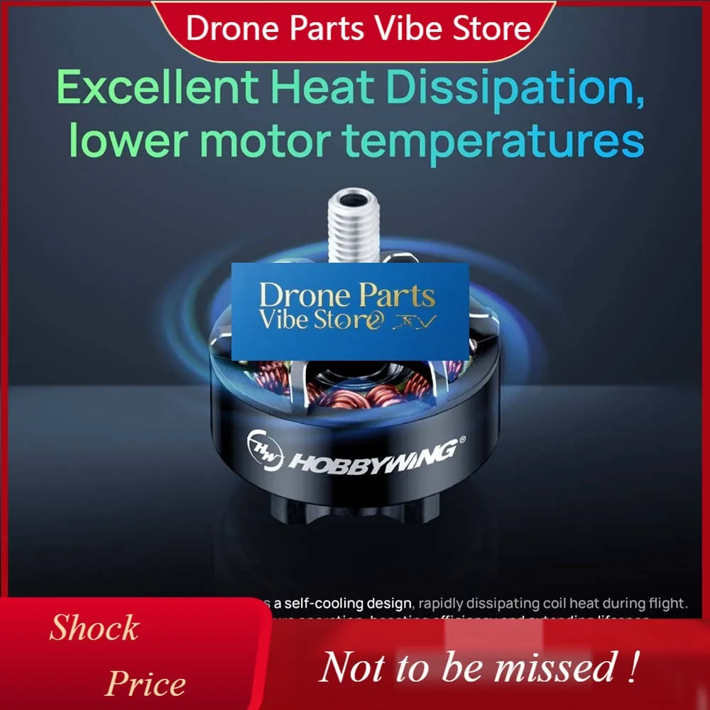 DParts1HobbyWing XRotor 2207.5 1780/1980kv Plastic Motor For RC FPV Traversing Drones Parts
DParts1HobbyWing XRotor 2207.5 1780/1980kv Plastic Motor For RC FPV Traversing Drones Parts