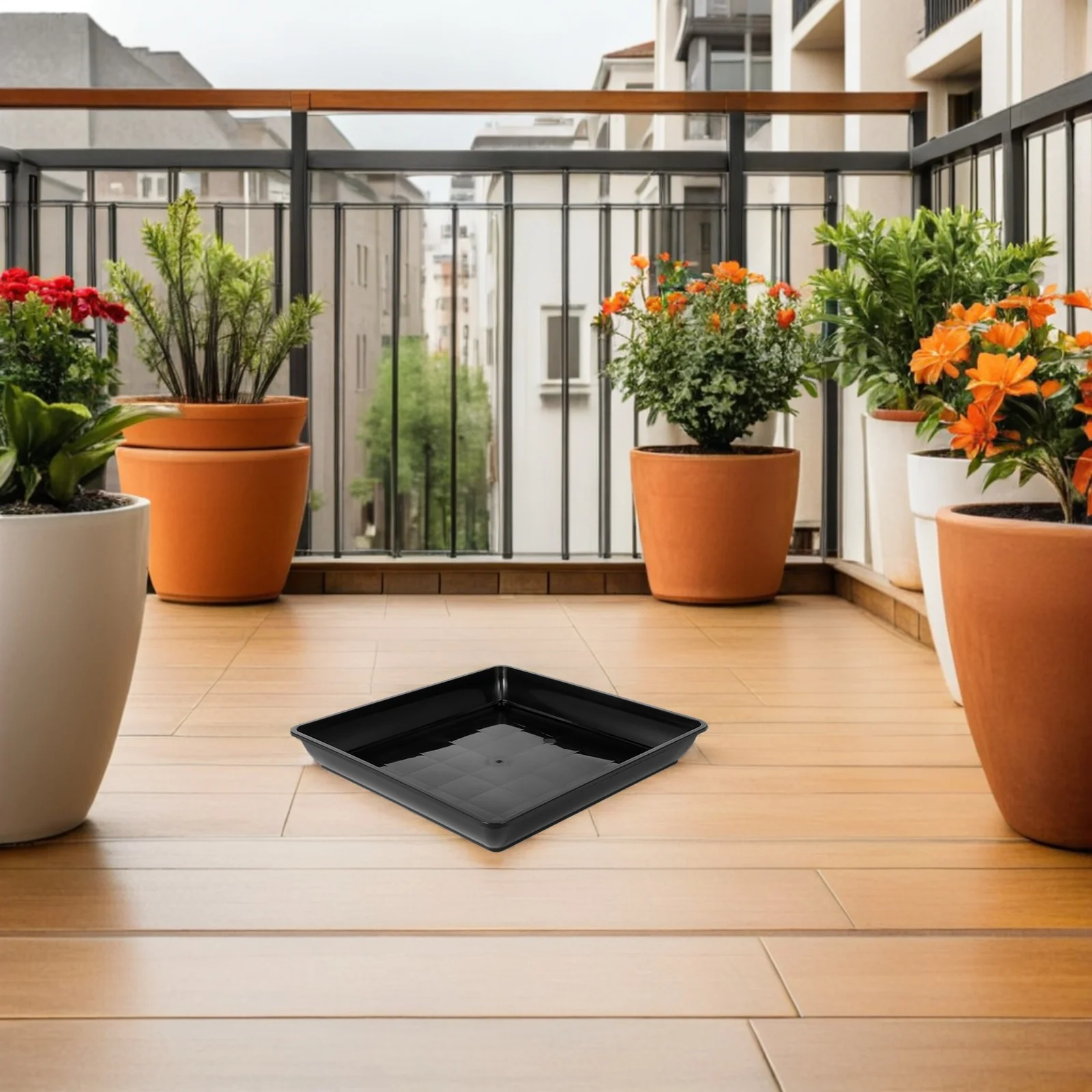 4pcs Square Flower Pot Tray Thickened Plastic Plant Saucers For Indoor Outdoor Use Water Catcher Drip Tray For Balcony Garden
4pcs Square Flower Pot Tray Thickened Plastic Plant Saucers For Indoor Outdoor Use Water Catcher Drip Tray For Balcony Garden