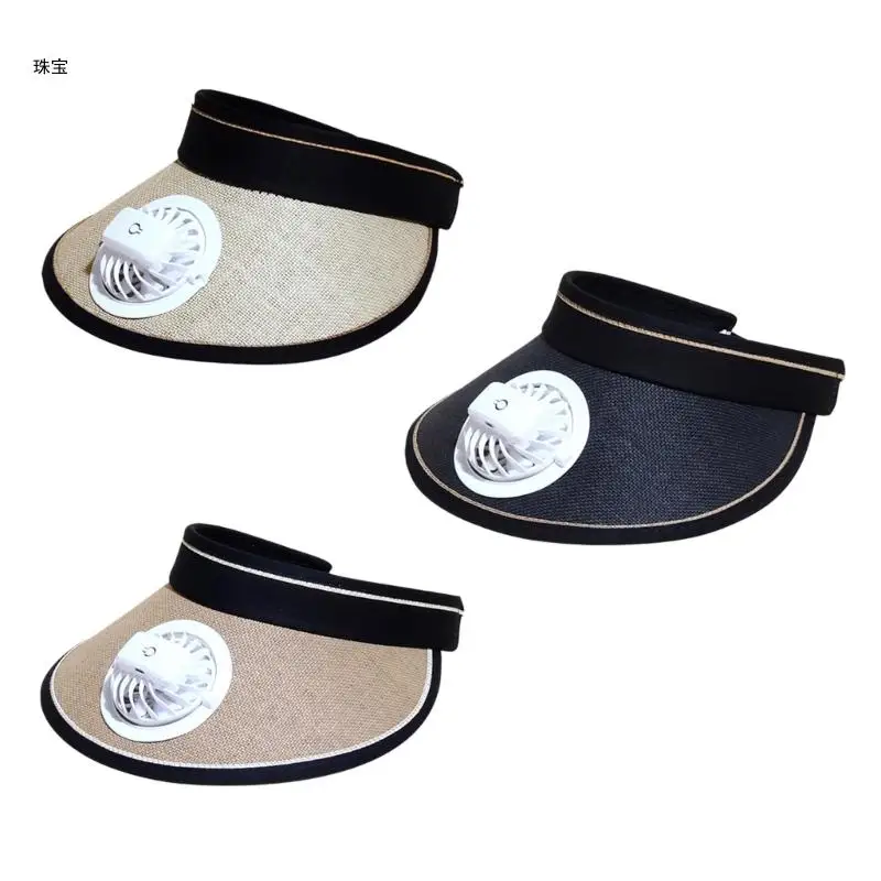 X5QE Outdoor Sports Hat Straw Hat Camping Hat with Fan Breathable Sunshades Beach Hat
X5QE Outdoor Sports Hat Straw Hat Camping Hat with Fan Breathable Sunshades Beach Hat