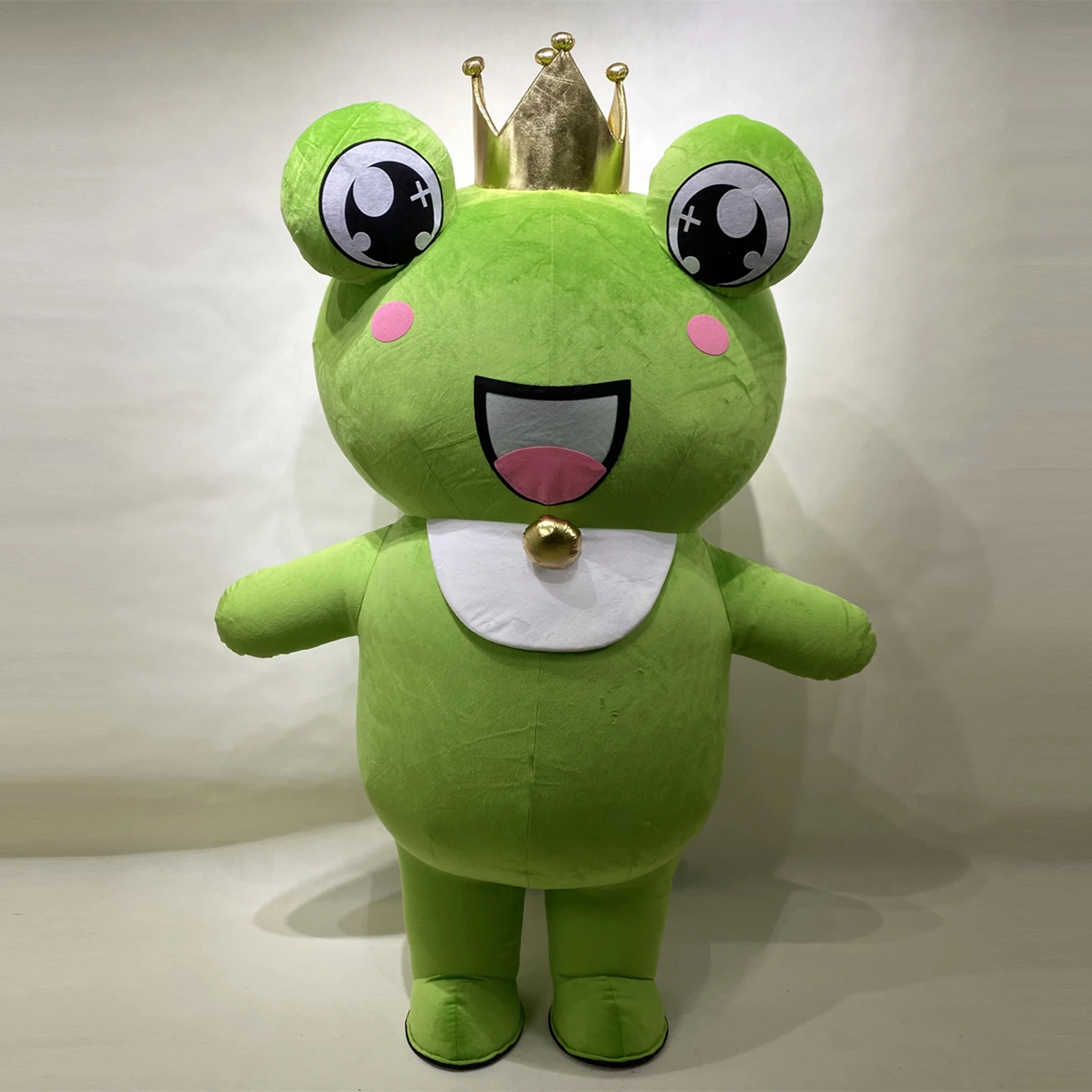 Frog Mascot Cartoon Doll Costumes Walking Performance Advertising Props Costume for Halloween Party
Frog Mascot Cartoon Doll Costumes Walking Performance Advertising Props Costume for Halloween Party