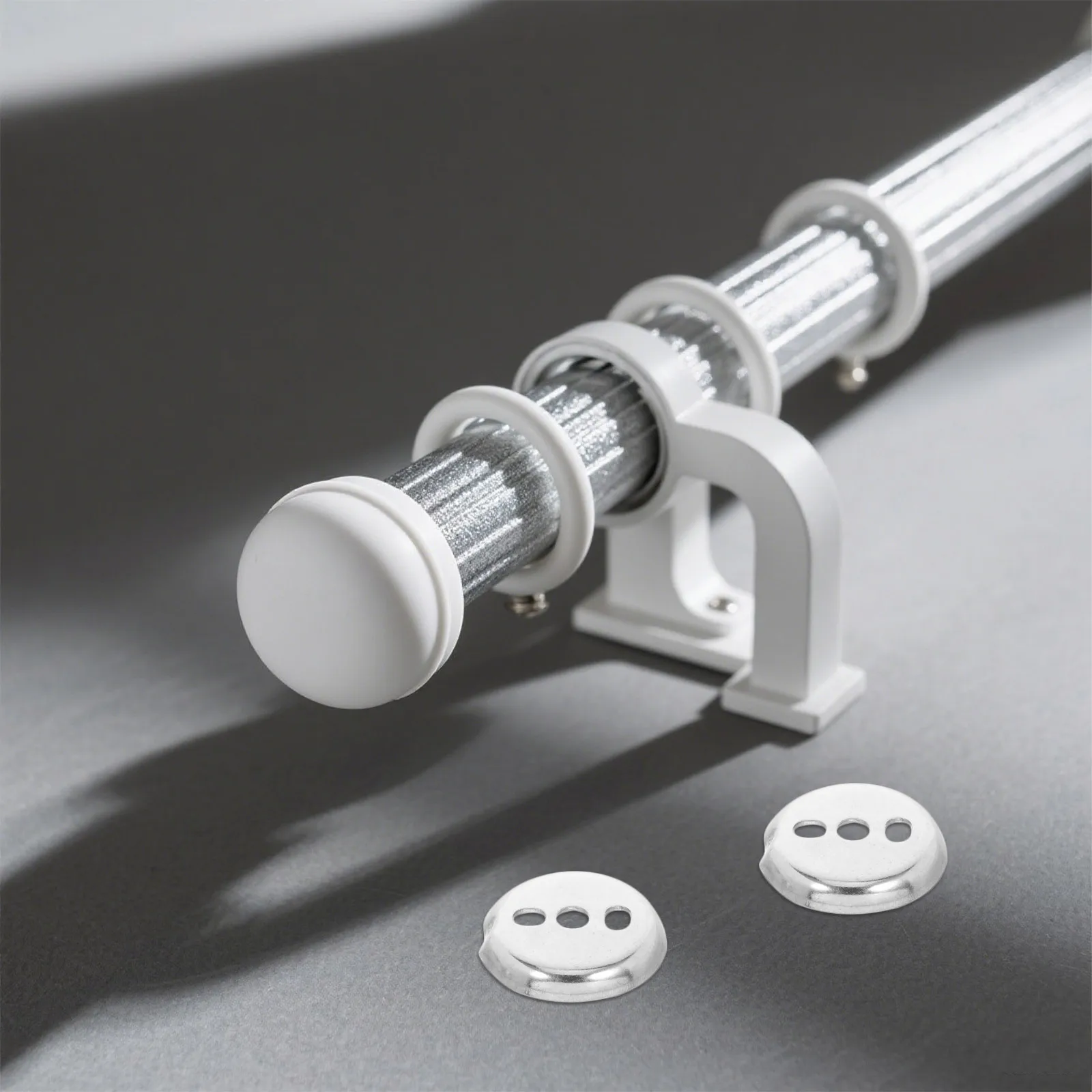 6Pcs Stainless Steel Towel Bar Replacement Kit Easy Install Universal Mounting Hardware for Bathroom Accessories Fixing Brackets
6Pcs Stainless Steel Towel Bar Replacement Kit Easy Install Universal Mounting Hardware for Bathroom Accessories Fixing Brackets