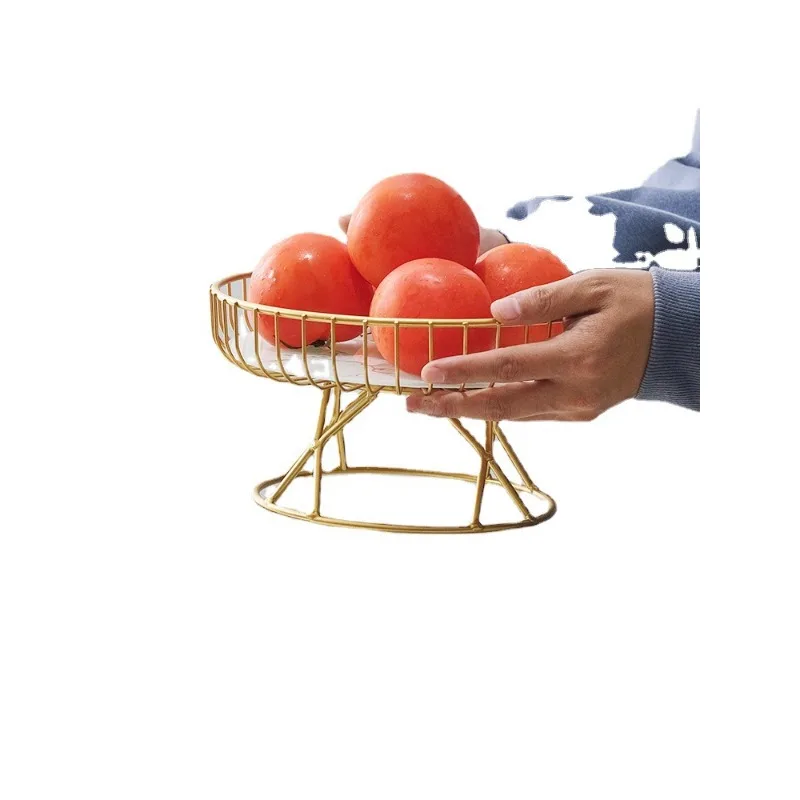 European light luxury ceramic fruit plate creative living room home fruit basket afternoon tea candy dessert rack
European light luxury ceramic fruit plate creative living room home fruit basket afternoon tea candy dessert rack