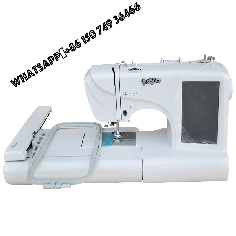 Fully Automatic Computerized Single Needle Embroidery Machine Engine Core Plastic 100x235mm LCD Display Programmable Home
Fully Automatic Computerized Single Needle Embroidery Machine Engine Core Plastic 100x235mm LCD Display Programmable Home