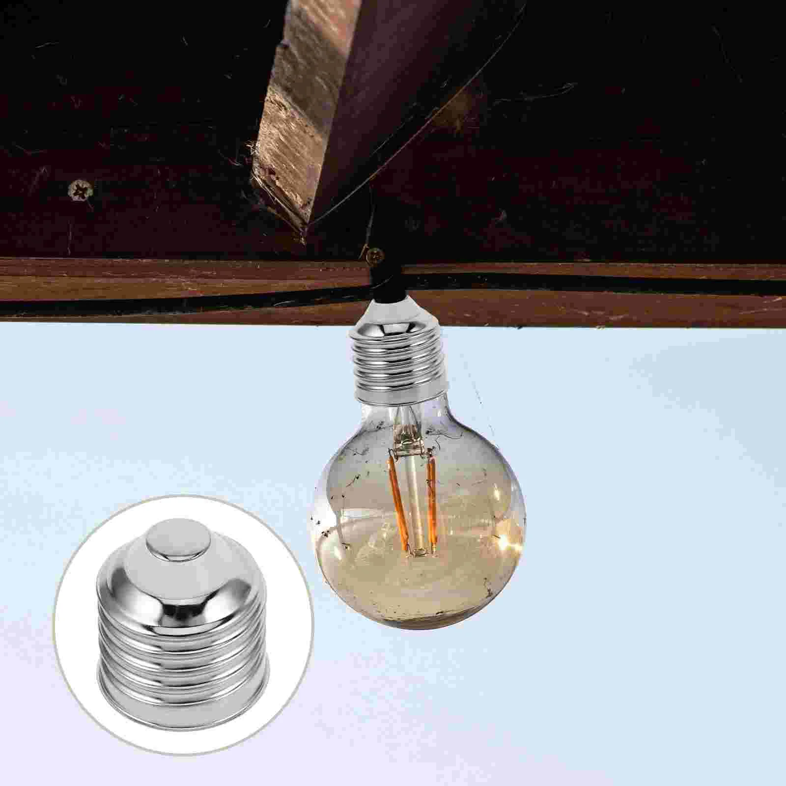 50pcs E26 Light Socket LED Bulbs Holder Aluminum Nickel-Plated Screw Bulb Holder Adapter Home and Office Lighting Easy to Instal
50pcs E26 Light Socket LED Bulbs Holder Aluminum Nickel-Plated Screw Bulb Holder Adapter Home and Office Lighting Easy to Instal