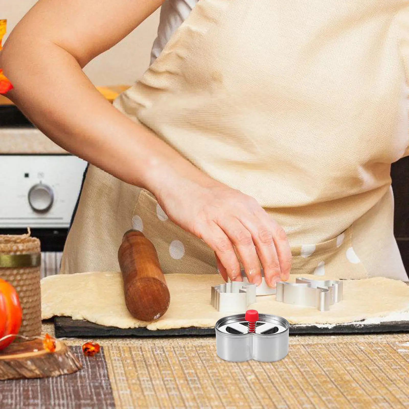 Cookie 3-Hole Reusable Baking Tool For Cookies Cakes Bread Clay Press Type Dessert Mold Baking Supplies Kitchen Cookie
Cookie 3-Hole Reusable Baking Tool For Cookies Cakes Bread Clay Press Type Dessert Mold Baking Supplies Kitchen Cookie