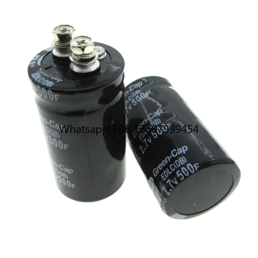 Spot 2.7V 500F 2.7V500F 2.7V 500F 35X60 Green-CAP EDLC supply quality assurance 2pin super arad capacitor
Spot 2.7V 500F 2.7V500F 2.7V 500F 35X60 Green-CAP EDLC supply quality assurance 2pin super arad capacitor