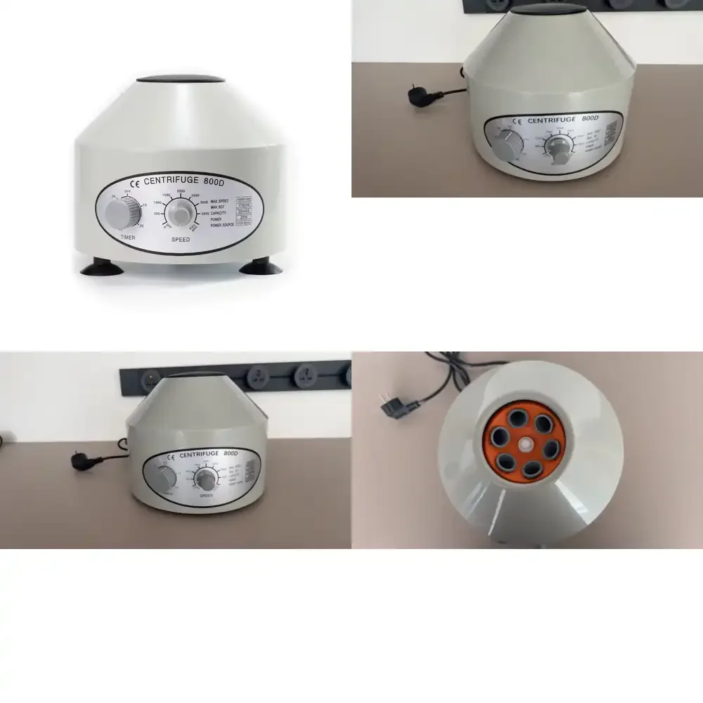 Momo Medical High Speed 800D for Centrifuge Mini Small Lab Equipment Hot Selling High Speed for Electric Power
Momo Medical High Speed 800D for Centrifuge Mini Small Lab Equipment Hot Selling High Speed for Electric Power