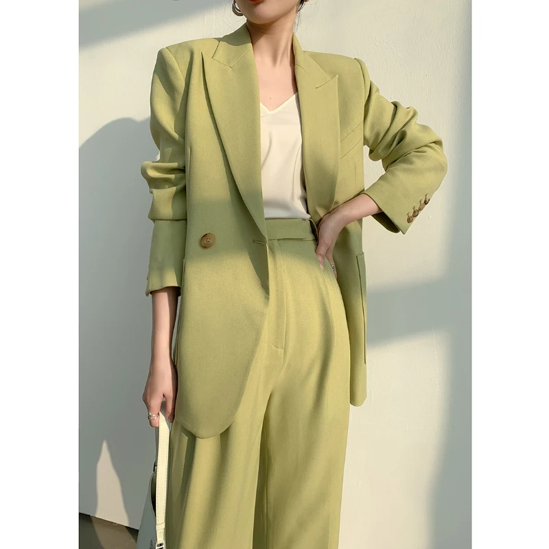 Office Lady Two Piece Set Women Blazer Jacket 2024 Women's Spring Autumn British Style Casual Long Pants Suits
Office Lady Two Piece Set Women Blazer Jacket 2024 Women's Spring Autumn British Style Casual Long Pants Suits