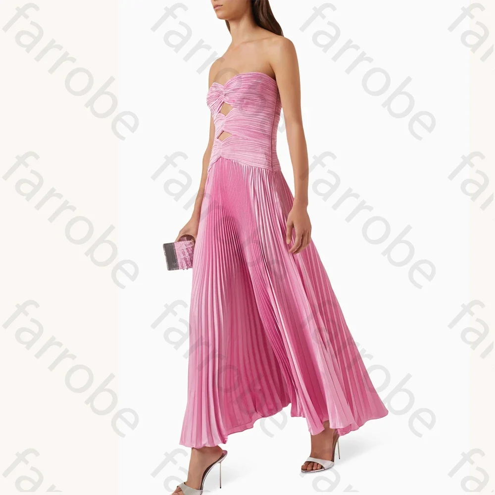 Pleated Midi Dress A-Line Evening Dresses Sleeveless Formal Sexy Prom Gown Exquisite High Quality Party Gowns Women Customized
Pleated Midi Dress A-Line Evening Dresses Sleeveless Formal Sexy Prom Gown Exquisite High Quality Party Gowns Women Customized