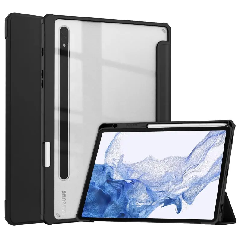 Tansparent Case For Samsung Galaxy Tab S8 S7 Case SM-X700 X706 Folding Smart Cover for Funda Samsung Galaxy Tab S8 S7 11 inch
Tansparent Case For Samsung Galaxy Tab S8 S7 Case SM-X700 X706 Folding Smart Cover for Funda Samsung Galaxy Tab S8 S7 11 inch