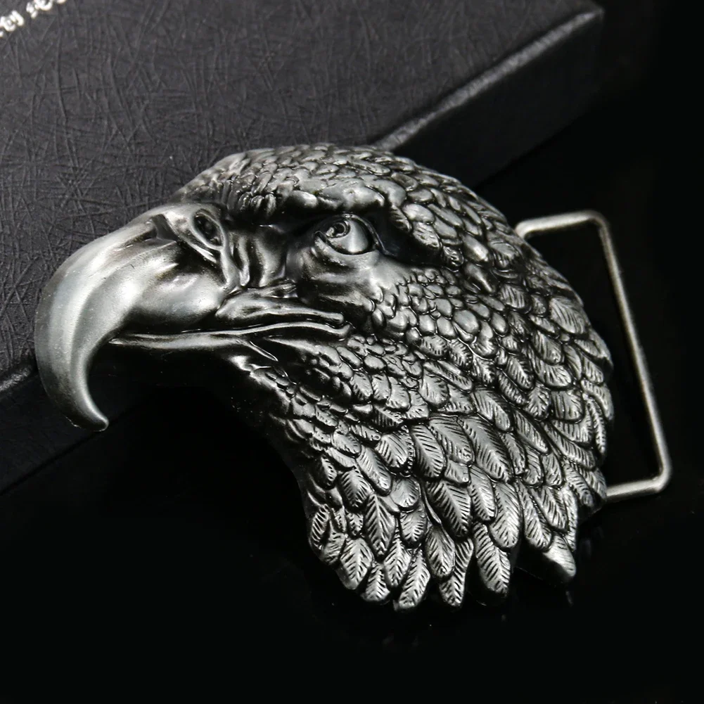 New Men's Metal Belt Buckle Hawk Punk Rock Belts Exaggerated 3D Eagle Head Design Hip Hop Leather Craft Strap Jeans Accessories
New Men's Metal Belt Buckle Hawk Punk Rock Belts Exaggerated 3D Eagle Head Design Hip Hop Leather Craft Strap Jeans Accessories