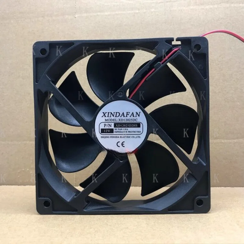 C ДЛЯ XINDAFAN XD12025D2HS 12 см 12 В 0,30 А 12025 осевой вентилятор
C ДЛЯ XINDAFAN XD12025D2HS 12 см 12 В 0,30 А 12025 осевой вентилятор