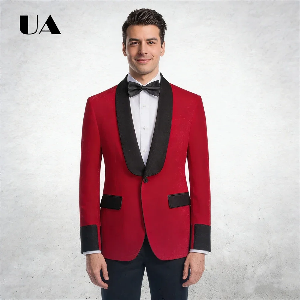 ULBYANRY Men's Velvet Suit Jacket with Narrow Shawl Collar, One Button Slim Fitting Suit Blazer Flannel Suit XXS-7XL
ULBYANRY Men's Velvet Suit Jacket with Narrow Shawl Collar, One Button Slim Fitting Suit Blazer Flannel Suit XXS-7XL