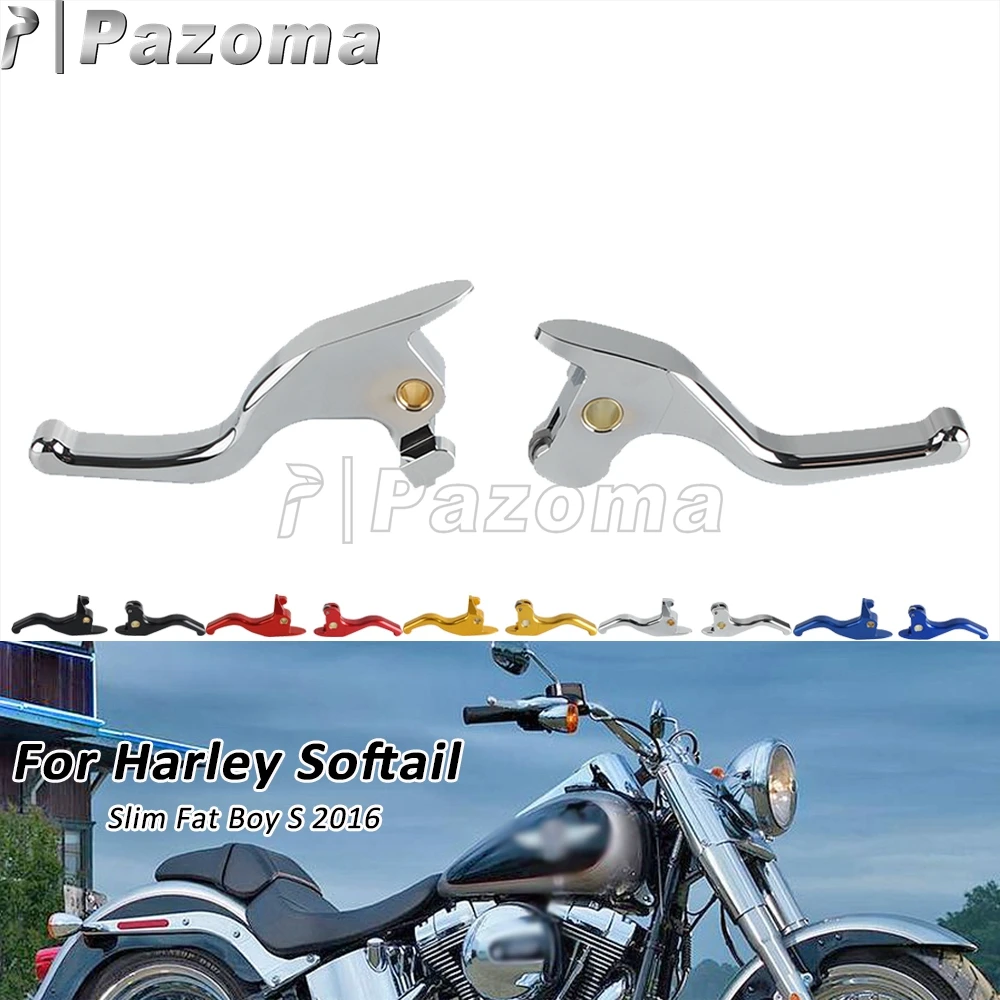 For Harley Softail Slim S FLSS Fat Boy S FLSTFBS 2016 Motorcycle Left Right Levers Handlebar Brake Clutch Lever Chrome Accessory
For Harley Softail Slim S FLSS Fat Boy S FLSTFBS 2016 Motorcycle Left Right Levers Handlebar Brake Clutch Lever Chrome Accessory