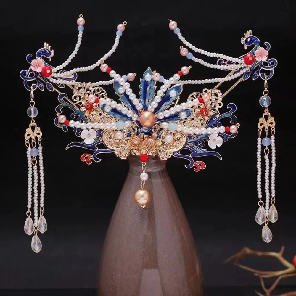 Retro Flower Chinese Style Hairpin Set Tassel Pearl Hanfu Hair Stick Alloy Hair Chopstick Women
Retro Flower Chinese Style Hairpin Set Tassel Pearl Hanfu Hair Stick Alloy Hair Chopstick Women