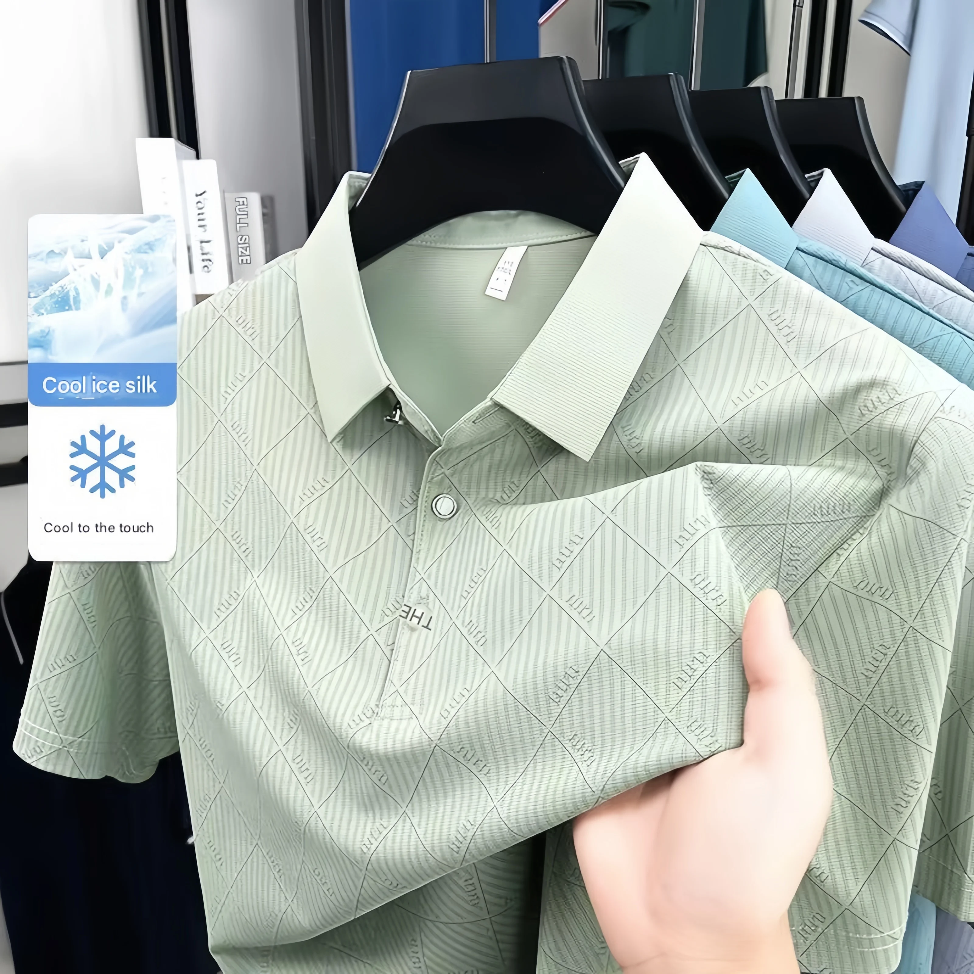 Men's Golf Polo Shirts Short Sleeve Striped Performance Moisture Wicking Dry Fit Golf Shirts for Men
Men's Golf Polo Shirts Short Sleeve Striped Performance Moisture Wicking Dry Fit Golf Shirts for Men