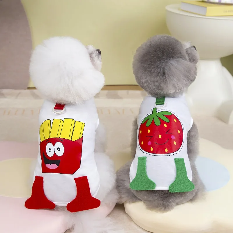 1PC New Designer Pet Dogs Clothes Breathable Spring Summer Vest for Pets Funny Fruit Printing Unisex Sleeveless Cat Clothing
1PC New Designer Pet Dogs Clothes Breathable Spring Summer Vest for Pets Funny Fruit Printing Unisex Sleeveless Cat Clothing