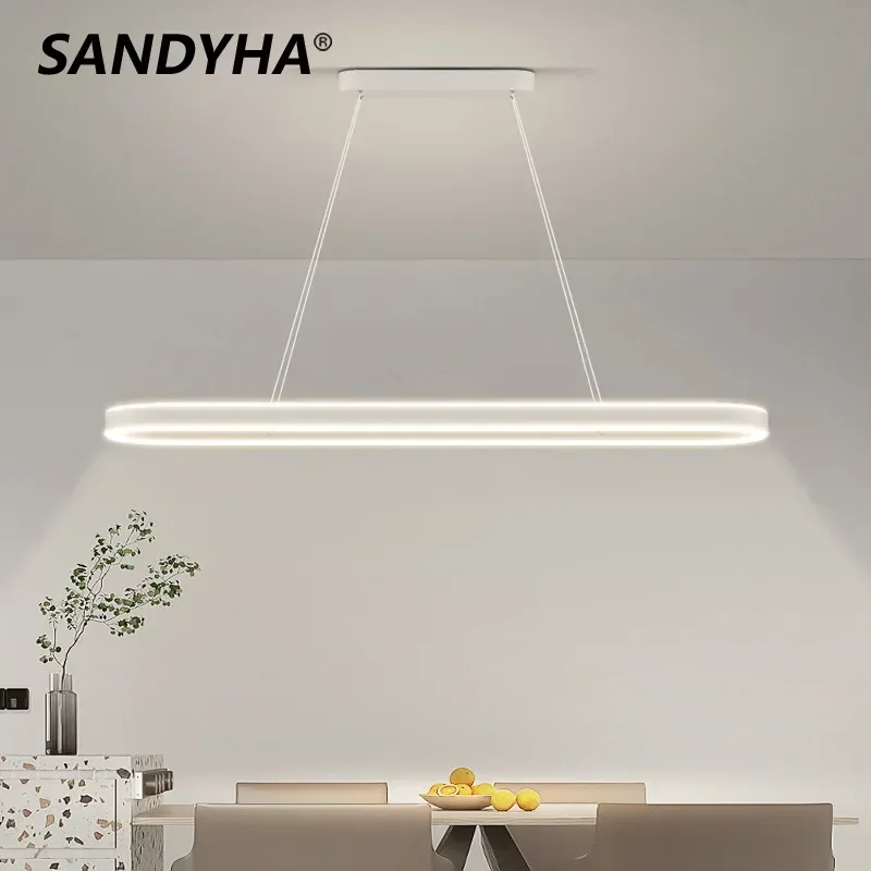 SANDYHA Modern Minimalist Pendant Lights Creative Circular Design Led Lamp Living Room Bedroom Decoration Dining Table Lightng
SANDYHA Modern Minimalist Pendant Lights Creative Circular Design Led Lamp Living Room Bedroom Decoration Dining Table Lightng