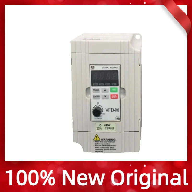 New original inverter VFD037M43A VFD-M 380V 3.7KW
New original inverter VFD037M43A VFD-M 380V 3.7KW