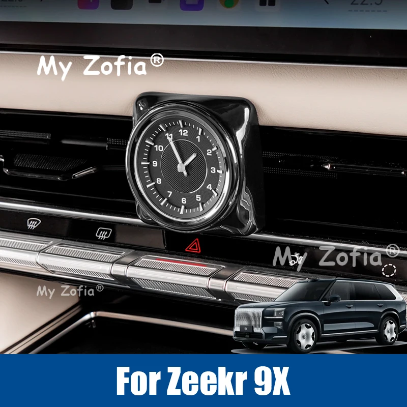 For ZEEKR 9X 2025 2026 Car Clock Ornaments Auto Quartz Watch Air Vents Outlet Clip Decoration Time Display Clock Accessories
For ZEEKR 9X 2025 2026 Car Clock Ornaments Auto Quartz Watch Air Vents Outlet Clip Decoration Time Display Clock Accessories