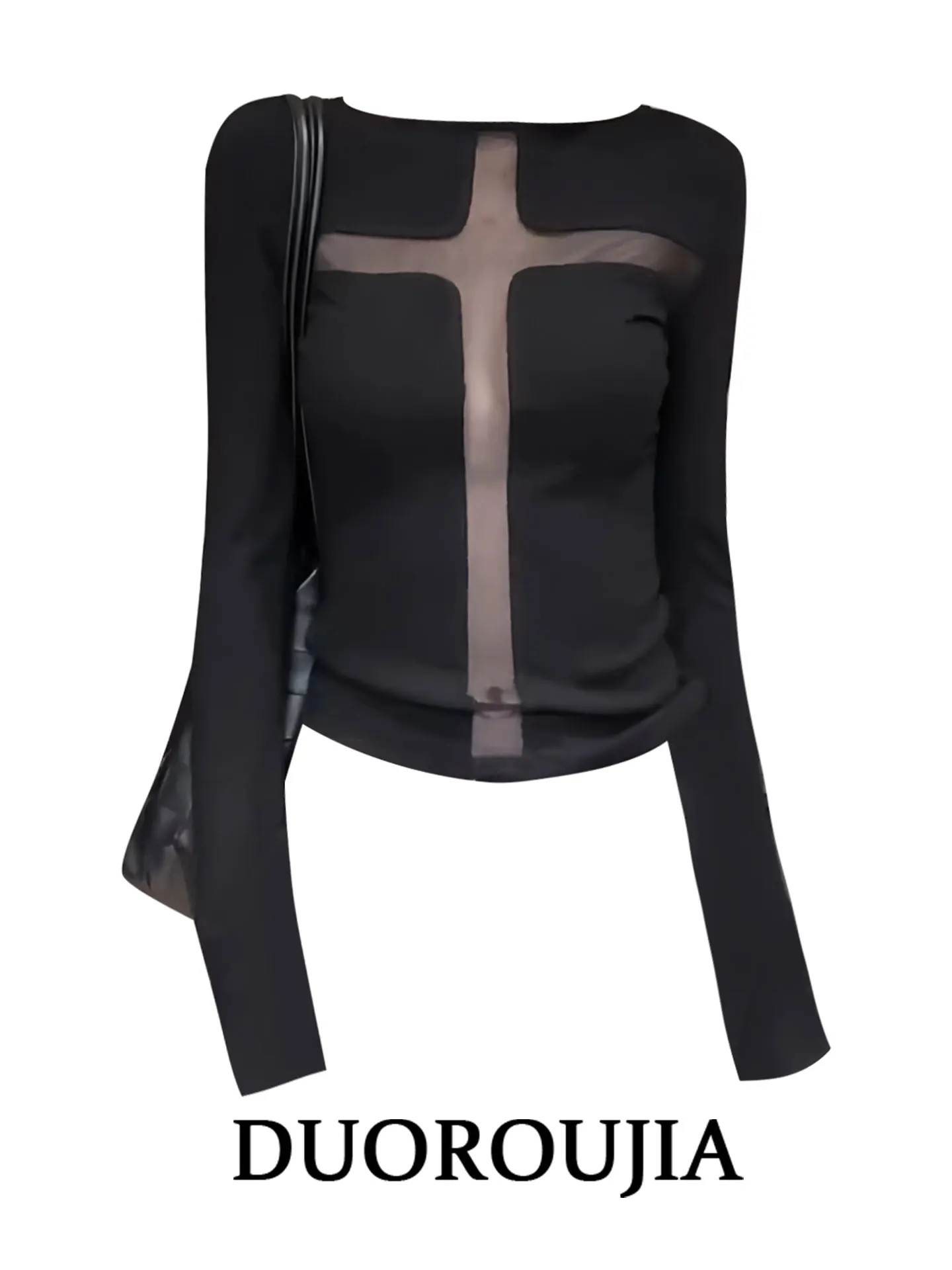 plus Size Women's Long Sleeve T-Shirt Cross Design Mesh Breathable Double Sided Wear Transparent Vintage Style Fitted Lace Ho...
plus Size Women's Long Sleeve T-Shirt Cross Design Mesh Breathable Double Sided Wear Transparent Vintage Style Fitted Lace Ho...