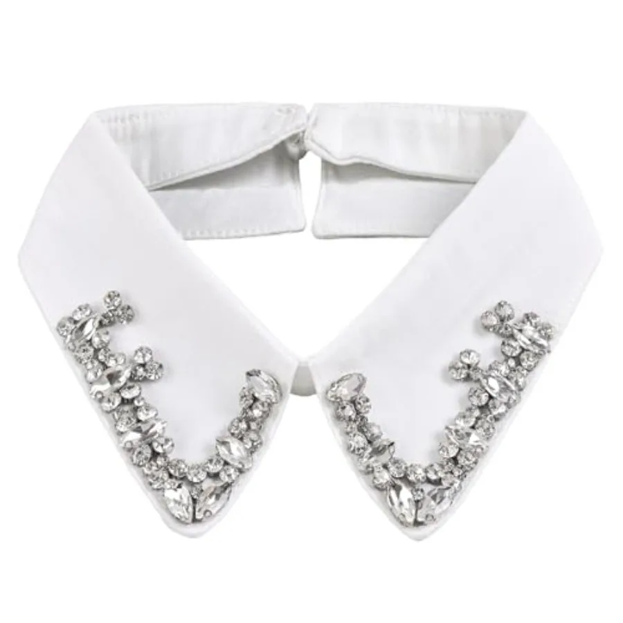 Detachable Fake Collar, Rhinestone Fake Collar for Women's Shirts, Sweaters, Jackets, Tops
Detachable Fake Collar, Rhinestone Fake Collar for Women's Shirts, Sweaters, Jackets, Tops
