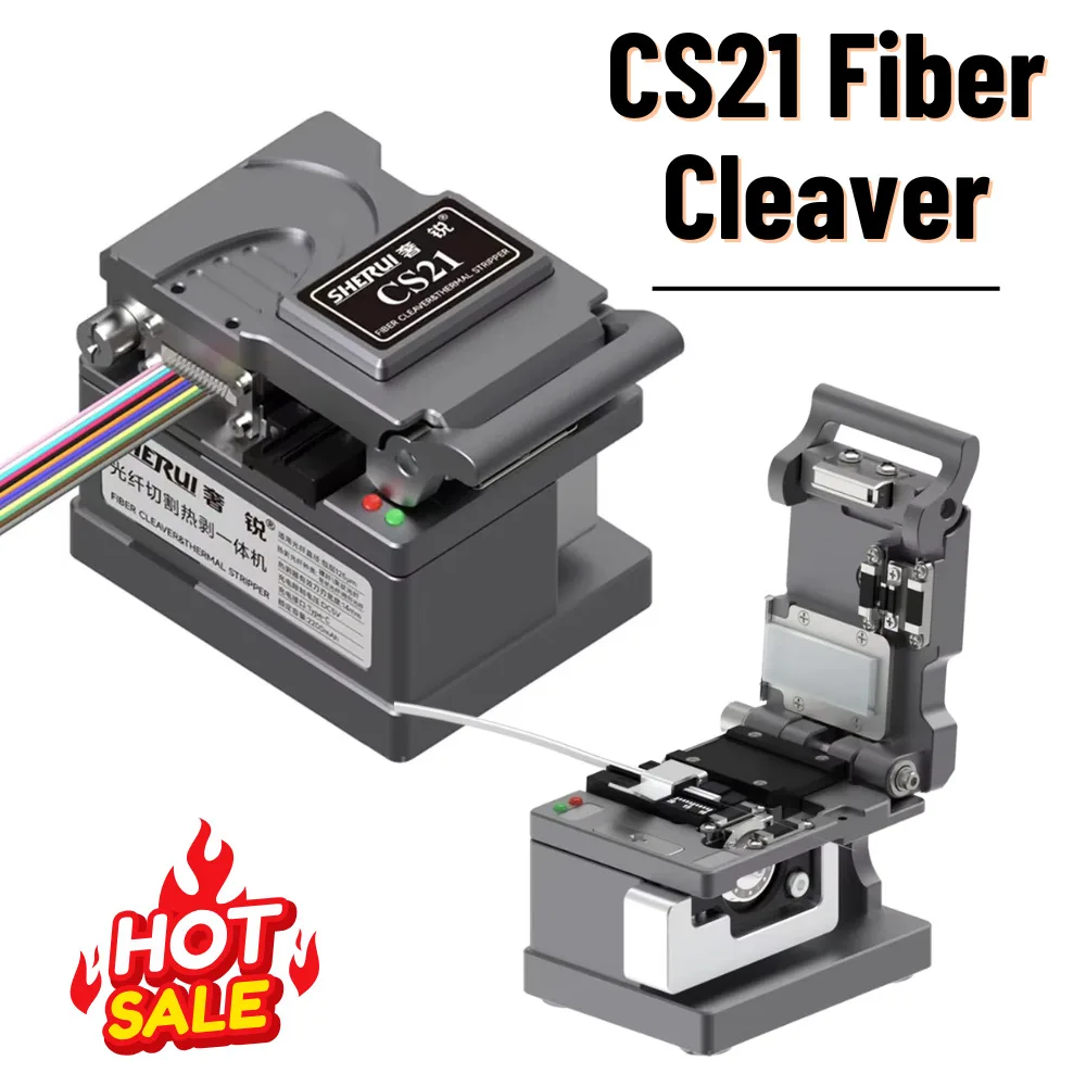 Optical Cutter Automatic Knife With Thermal Pliers Ribbon Fiber Wire Hot Stripper Heated Cable Cleaver Tool
Optical Cutter Automatic Knife With Thermal Pliers Ribbon Fiber Wire Hot Stripper Heated Cable Cleaver Tool