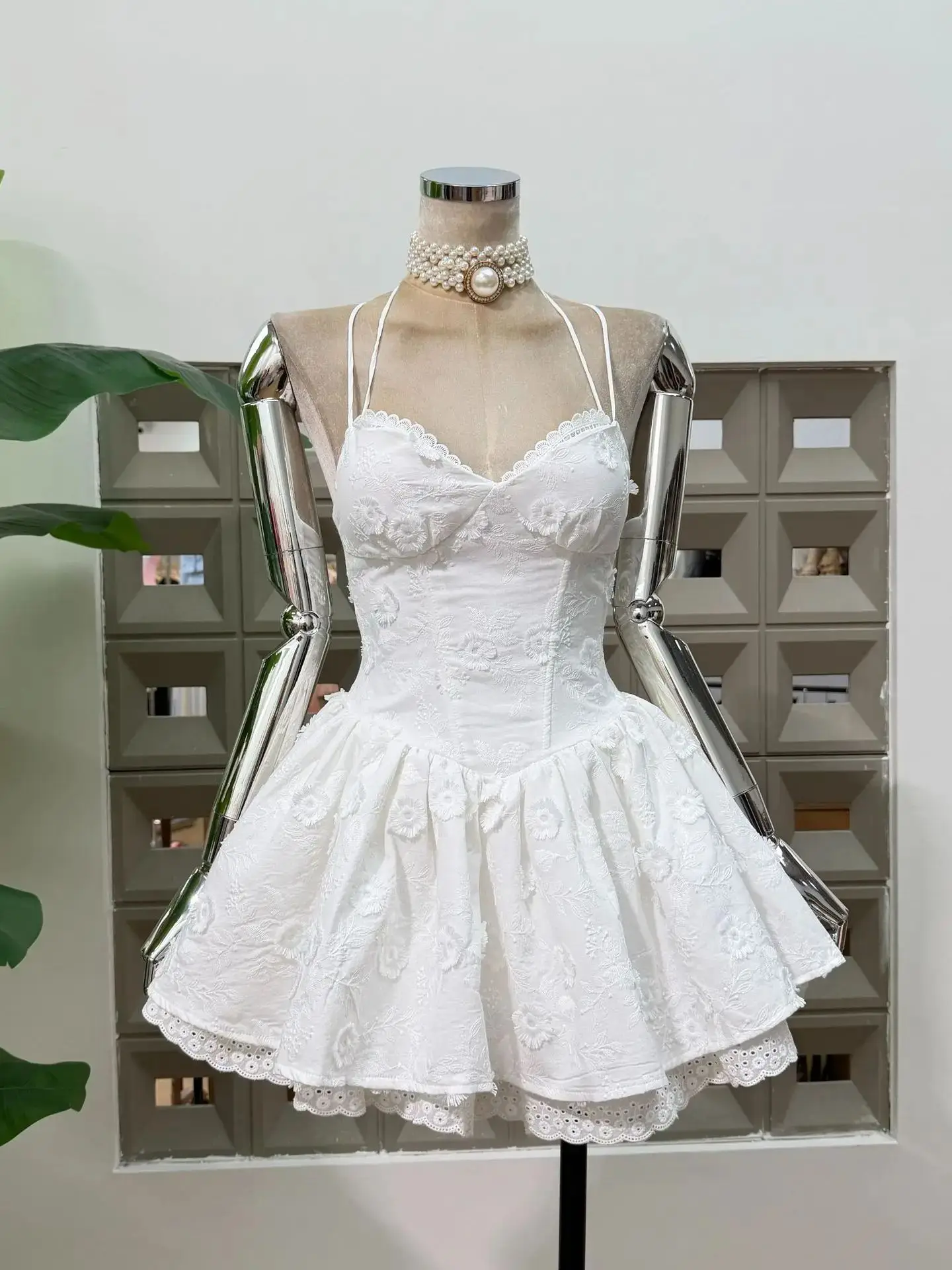Sexy Camisole Jacquard Mini Dress for Women Elegant Evening Prom Gowns Wedding Guest Birthday Dresses Vestidos Club Wear
Sexy Camisole Jacquard Mini Dress for Women Elegant Evening Prom Gowns Wedding Guest Birthday Dresses Vestidos Club Wear