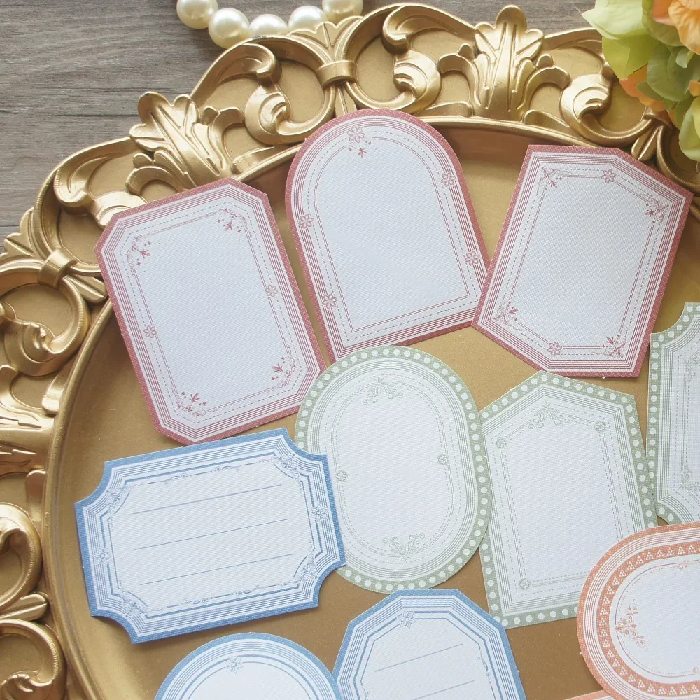30pcs Wove Paper Sticker Simple Colorful Frame Scrapbooking DIY Gift Packing Label Decoration Tag
30pcs Wove Paper Sticker Simple Colorful Frame Scrapbooking DIY Gift Packing Label Decoration Tag