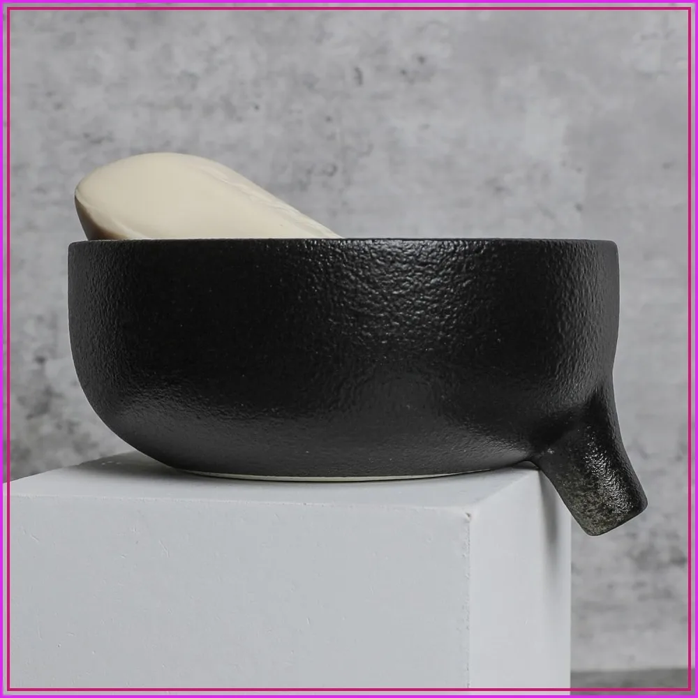 Self Draining Soap Dish, Ceramic Soap Dish with Drain for Bathroom Shower, Kitchen Sponge Holder for Sink
Self Draining Soap Dish, Ceramic Soap Dish with Drain for Bathroom Shower, Kitchen Sponge Holder for Sink