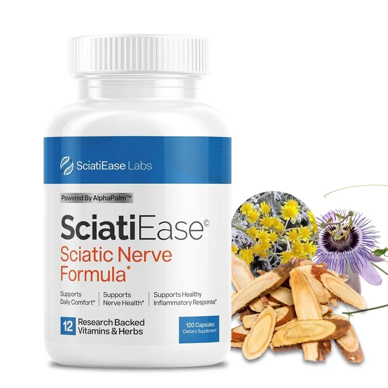 Sciatic Nerve Health Support Supplement - Promote Nerve Health, Antioxidant Defense & Daily Energy
Sciatic Nerve Health Support Supplement - Promote Nerve Health, Antioxidant Defense & Daily Energy