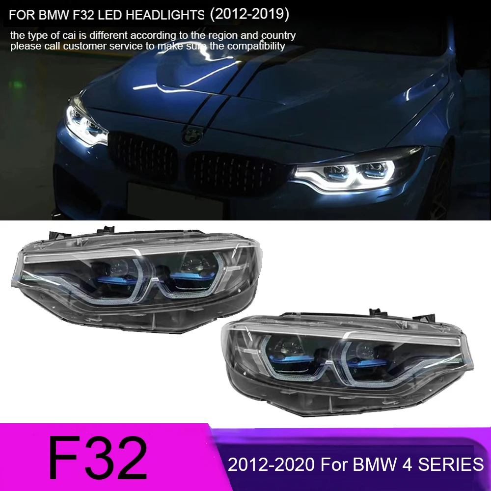 2 шт. автомобильные передние фонари 12 В для BMW 4 серии F32 светодиодные фары 2013-2020 DRL указатель поворота дальнего ближнего света в сборе
2 шт. автомобильные передние фонари 12 В для BMW 4 серии F32 светодиодные фары 2013-2020 DRL указатель поворота дальнего ближнего света в сборе