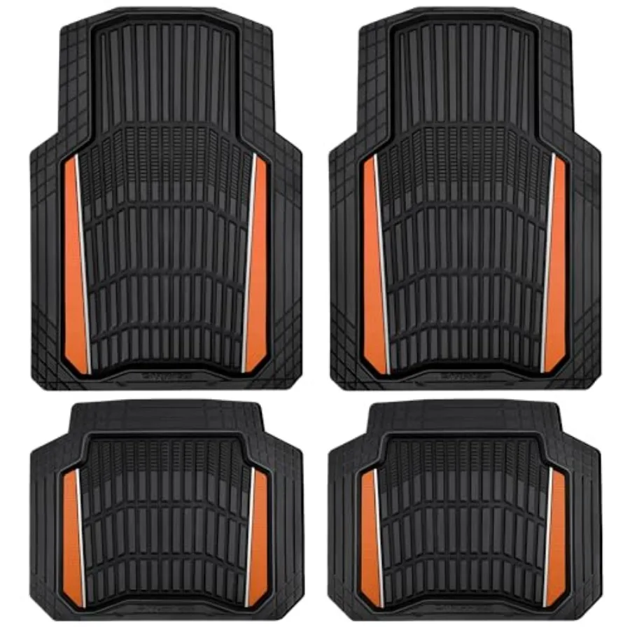 Heavy Duty Rubber Car Floor Mats, Deep Waterproof Car Floor Mats All Weather, Aluminum Film Floor Mats for Cars Non-Slip Univer
Heavy Duty Rubber Car Floor Mats, Deep Waterproof Car Floor Mats All Weather, Aluminum Film Floor Mats for Cars Non-Slip Univer