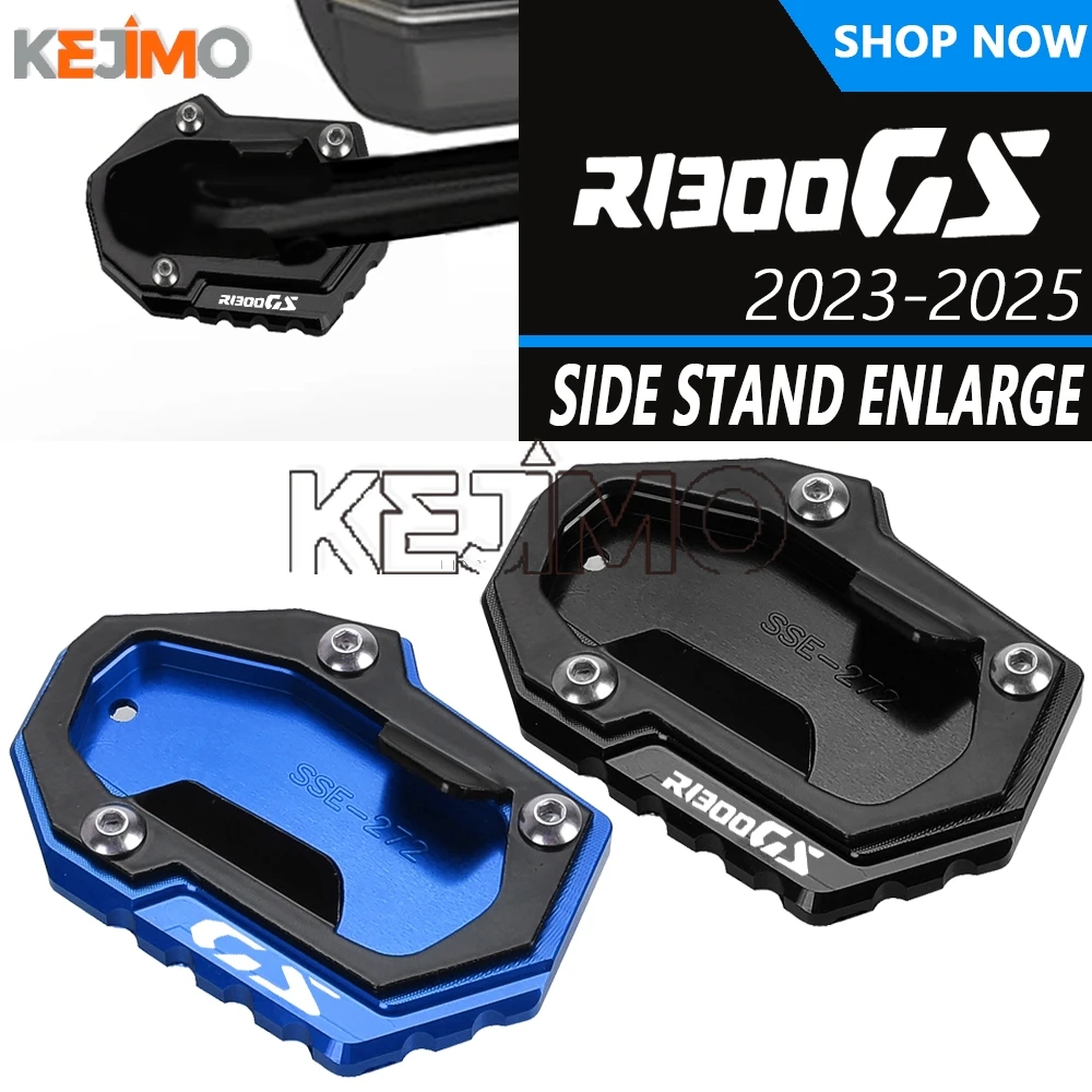 FOR BMW R1300GS Adventure/Trophy/TE R 1300 GS R1300 gs GS 2023- 2025 Motorcycle Kickstand Foot Extension Side Stand Pad R 1300GS