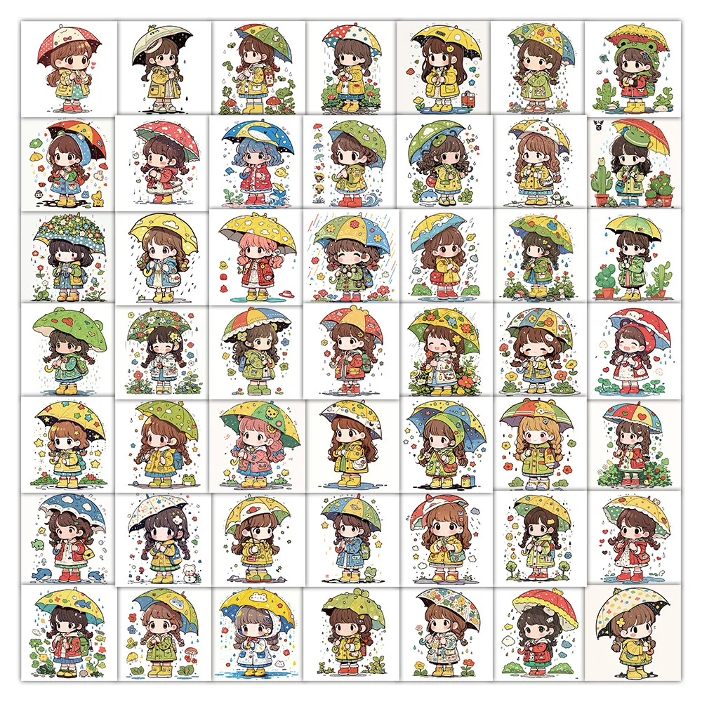 10/54PCS It's Raining Graffiti Stickers Little Girl Cartoon Sticker Umbrella Cartoon Decoration Fridge Luggage Laptop Guitar Toy
10/54PCS It's Raining Graffiti Stickers Little Girl Cartoon Sticker Umbrella Cartoon Decoration Fridge Luggage Laptop Guitar Toy