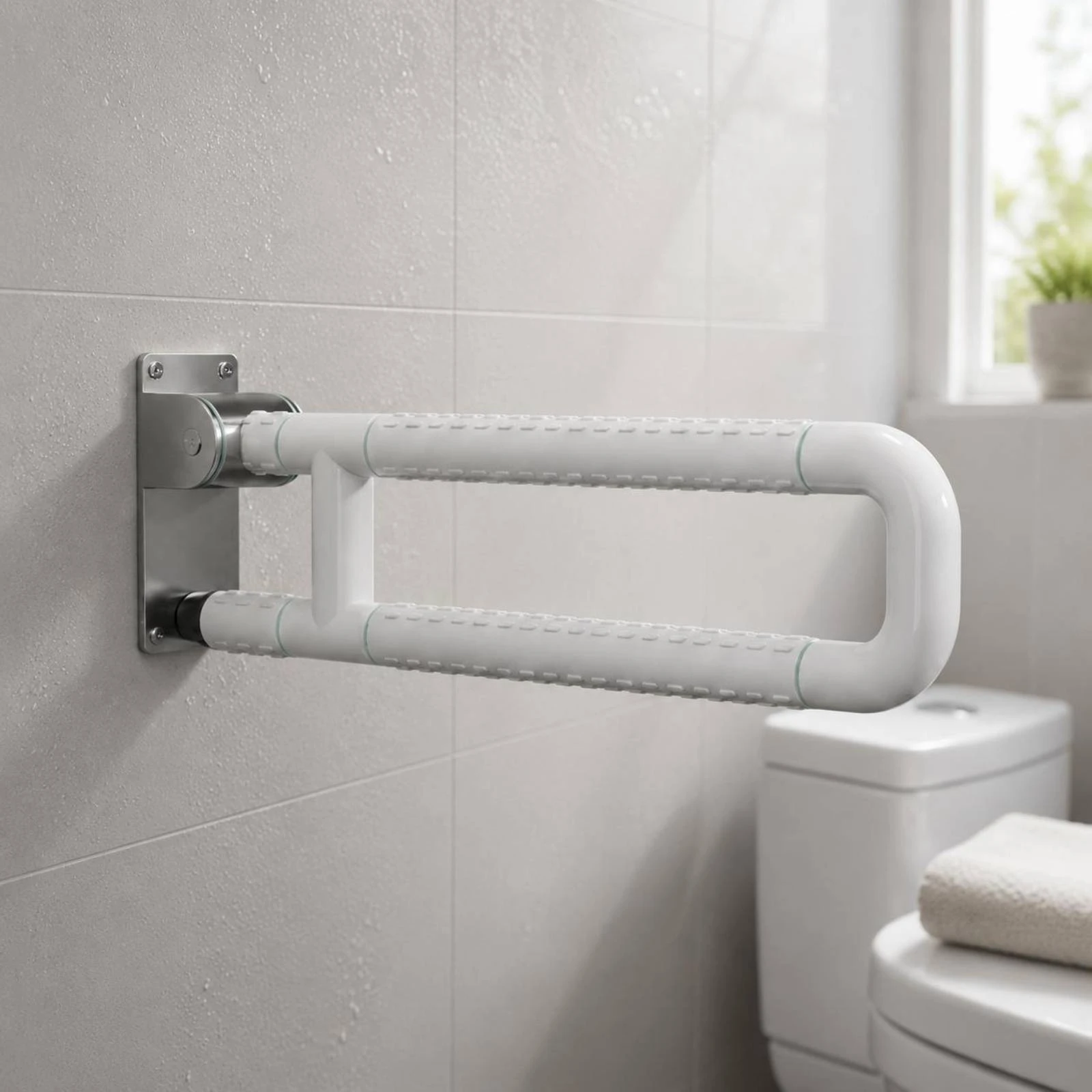 Toilet Support Bar Heavy Duty Toilet Safety Rail Anti-Slip Shower Grab Bar Rustproof Bath Aid Foldable for Seniors
Toilet Support Bar Heavy Duty Toilet Safety Rail Anti-Slip Shower Grab Bar Rustproof Bath Aid Foldable for Seniors