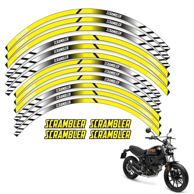 Для DUCATI SCRAMBLER 400 800 1100, детали мотоцикла, декоративная наклейка на контурное колесо-C
Для DUCATI SCRAMBLER 400 800 1100, детали мотоцикла, декоративная наклейка на контурное колесо-C