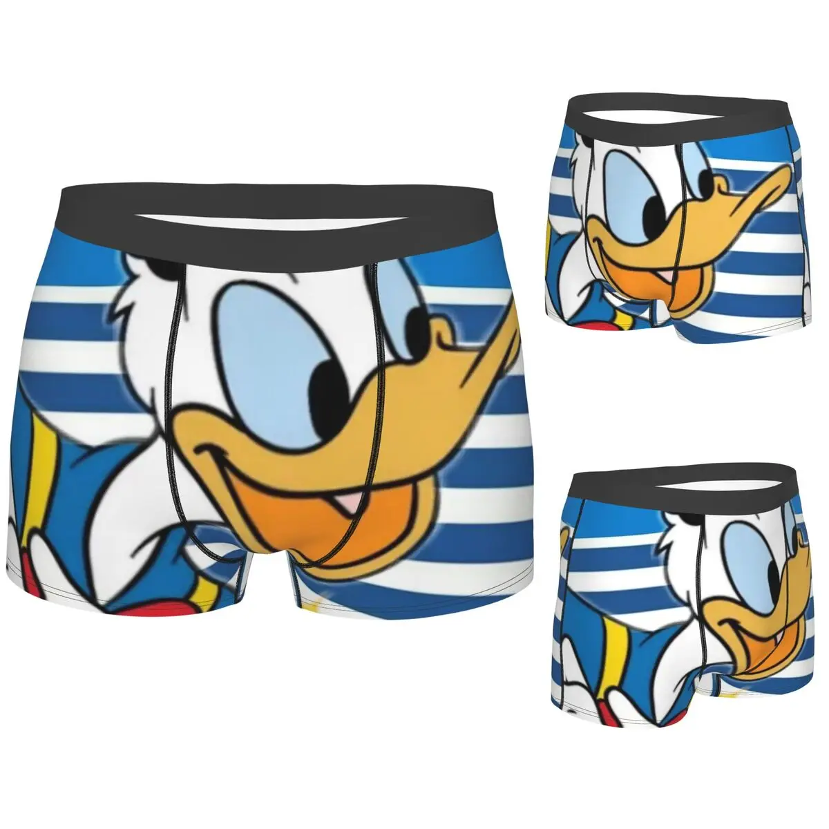 Boxer Underpants Shorts Donald Duck Cartoon Panties Men's Breathable Underwear for Homme Man Boyfriend Gifts
Boxer Underpants Shorts Donald Duck Cartoon Panties Men's Breathable Underwear for Homme Man Boyfriend Gifts