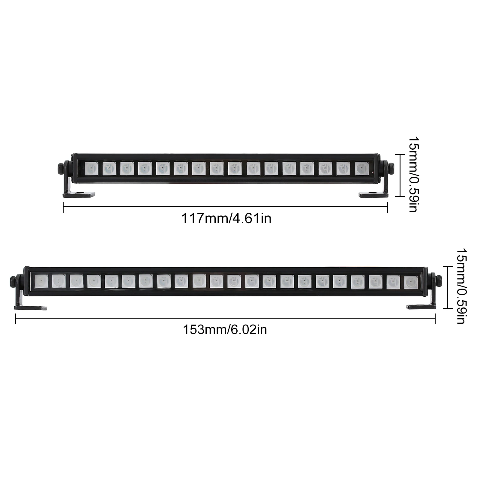 Metal 16/22LED Multi-Mode Roof Lamp Light Bar for 1/10 RC Crawler Car Axial SCX10 90046 D90 Traxxas TRX-4
Metal 16/22LED Multi-Mode Roof Lamp Light Bar for 1/10 RC Crawler Car Axial SCX10 90046 D90 Traxxas TRX-4