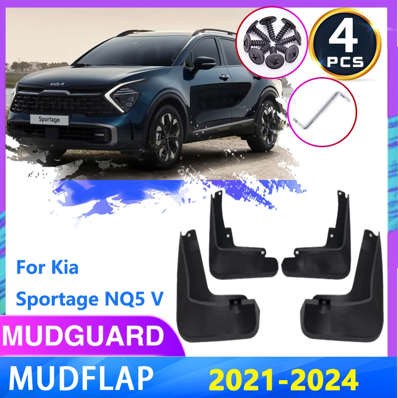 Для Kia Sportage NQ5 V KX5 5 2021 2022 2023 2024 Авто Брызговики для передних и задних колес Fender Брызговики Брызговики Автомобильные аксессуары
Для Kia Sportage NQ5 V KX5 5 2021 2022 2023 2024 Авто Брызговики для передних и задних колес Fender Брызговики Брызговики Автомобильные аксессуары