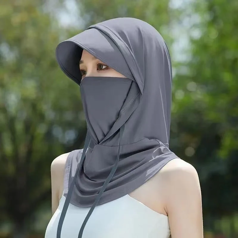 Women Ice Silk UV Protection Sunscreen Face Mask Breathable Full Coverage Neck Guard For Outdoor Hiking Cycling Summer Sun Gear
Women Ice Silk UV Protection Sunscreen Face Mask Breathable Full Coverage Neck Guard For Outdoor Hiking Cycling Summer Sun Gear