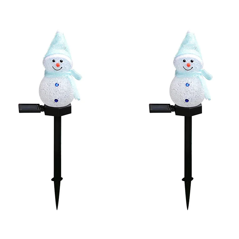 ABUP-2X Snowman Solar Lights Christmas Solar Powered LED Snowman Light Decor Outdoor Garden Stake Lamps Xmas Blue
ABUP-2X Snowman Solar Lights Christmas Solar Powered LED Snowman Light Decor Outdoor Garden Stake Lamps Xmas Blue