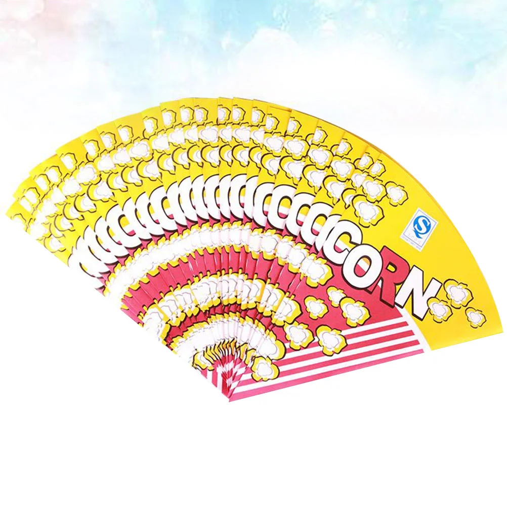 100pcs Popcorn Paper Bags with Tapered Tips Paper Treat Bags for Popcorn Candy popcorn bag triangle paper popcorn bag
100pcs Popcorn Paper Bags with Tapered Tips Paper Treat Bags for Popcorn Candy popcorn bag triangle paper popcorn bag