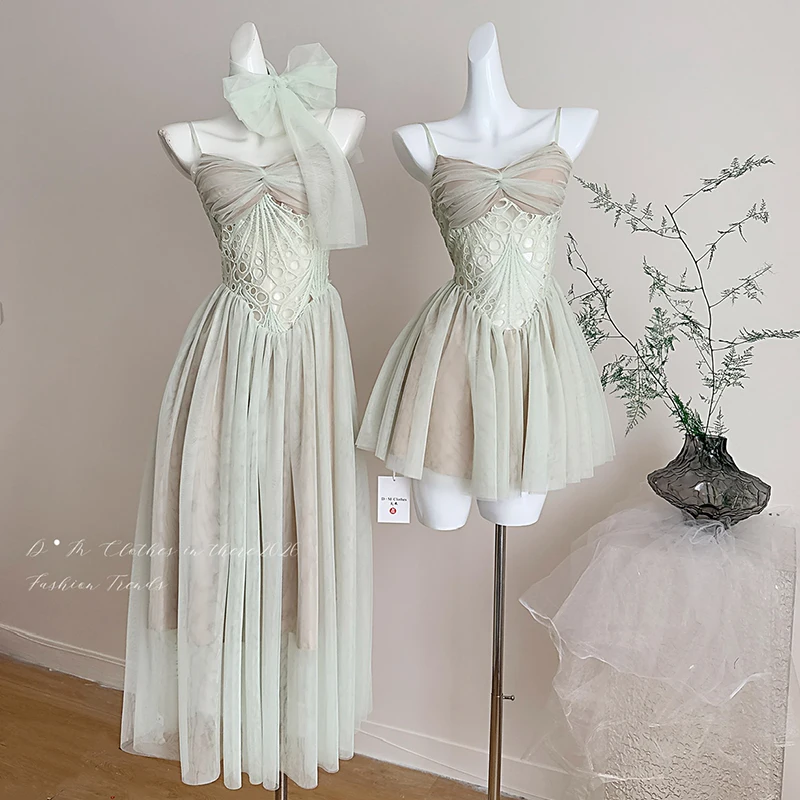 Spaghetti Strap Dress Embroidered Hollow Out A-line Summer Sundress Mesh Mini Dress Evening Party Dress 2026 New Vestidos Mujer
Spaghetti Strap Dress Embroidered Hollow Out A-line Summer Sundress Mesh Mini Dress Evening Party Dress 2026 New Vestidos Mujer
