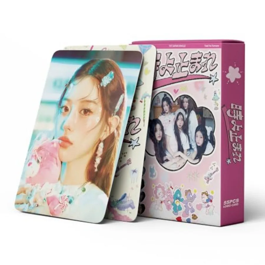 ILLIT Japan 1st Single Album "Toki Yo Tomare" Lomo Cards - 55PCS Photocards Set for ILLIT Fandom, Kpop Merch with Official Conc
ILLIT Japan 1st Single Album "Toki Yo Tomare" Lomo Cards - 55PCS Photocards Set for ILLIT Fandom, Kpop Merch with Official Conc