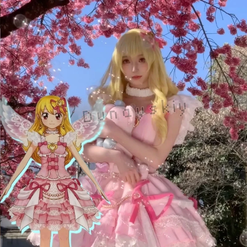 Hoshimiya Ichigo Cosplay Anime Aikatsu!コスプレ Sweet Lolita With Wings For Hallowmas Christmas Role Play Women Lolita Party Cos
Hoshimiya Ichigo Cosplay Anime Aikatsu!コスプレ Sweet Lolita With Wings For Hallowmas Christmas Role Play Women Lolita Party Cos