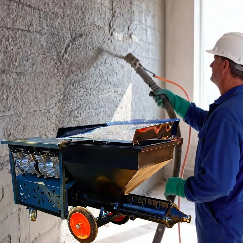 Customized Automatic Mortar Gypsum Cement Wall Plaster Machine 38mm Mortar Spray Machines with Pump and Motor Core Components
Customized Automatic Mortar Gypsum Cement Wall Plaster Machine 38mm Mortar Spray Machines with Pump and Motor Core Components